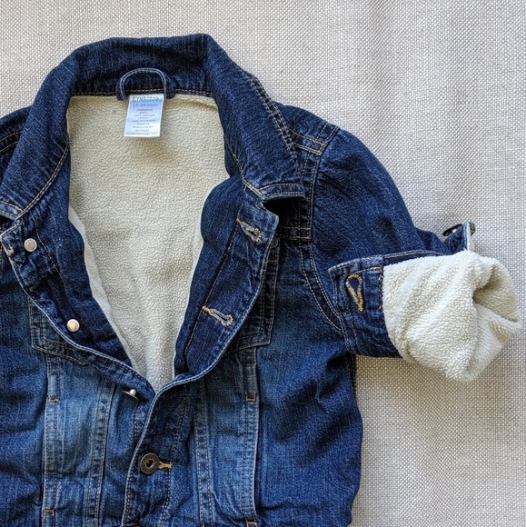 Gymboree Baby Denim Fleece Jacket - Picture 2 of 3